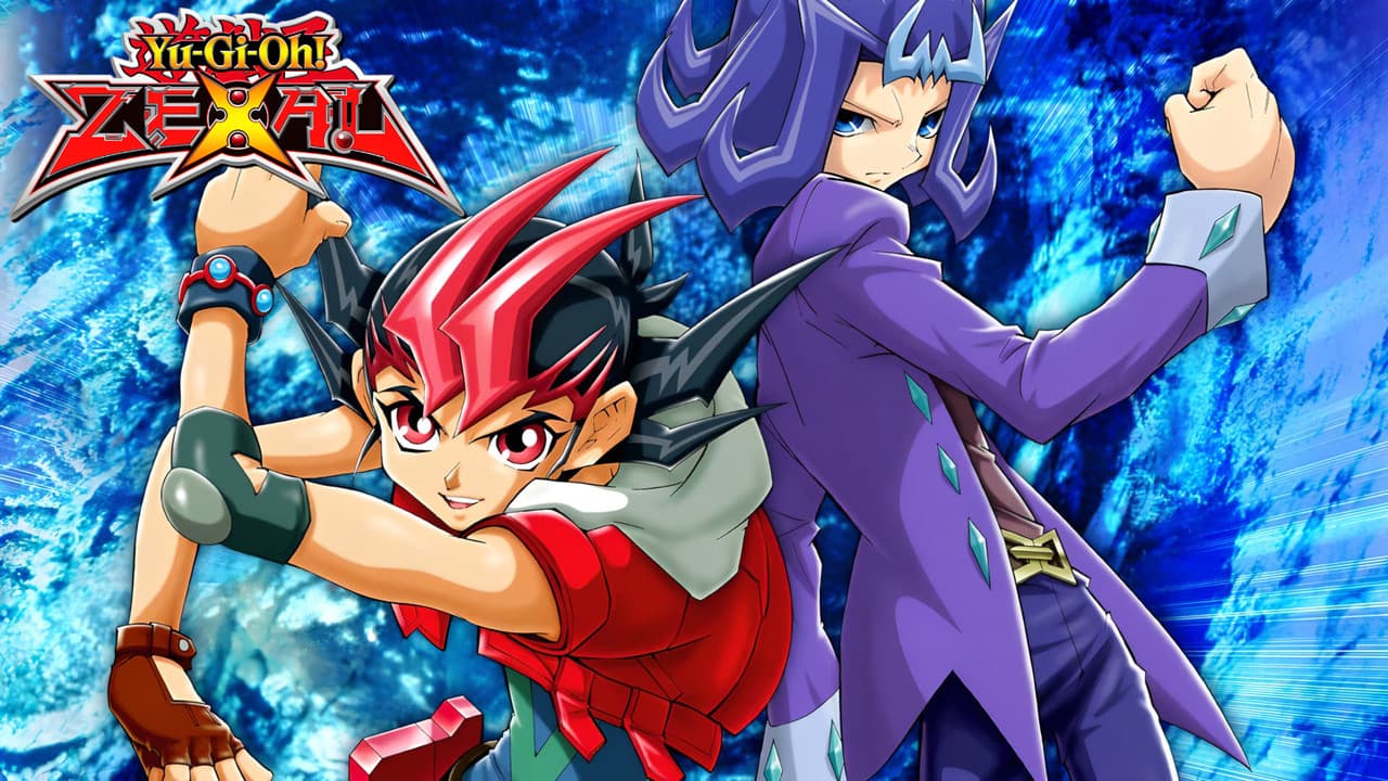 Yu-Gi-Oh! Zexal — backdrops with title 4