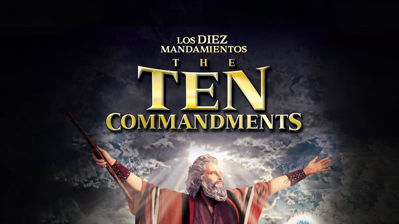 The Ten Commandments — backdrops with title 2