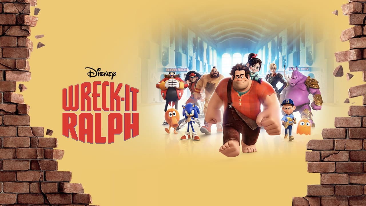 Wreck-It Ralph — backdrops with title 3