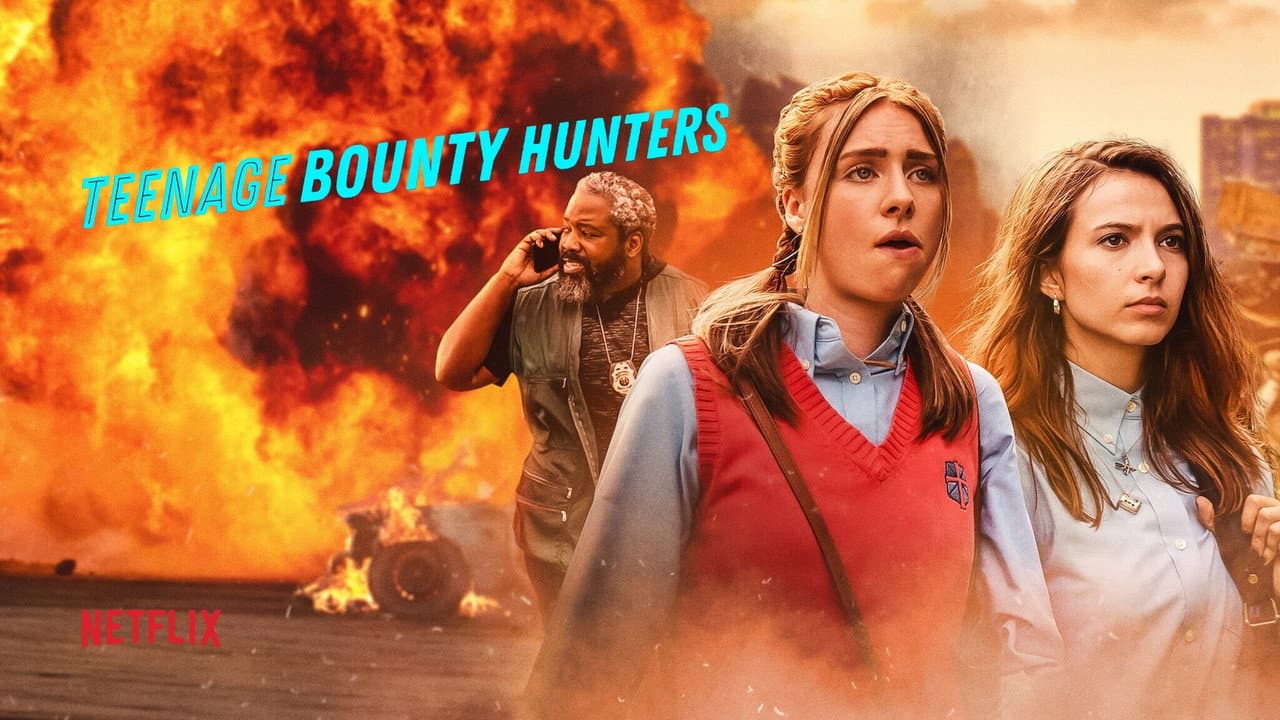 Teenage Bounty Hunters — backdrops with title 2