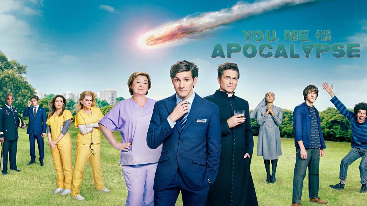You, Me and the Apocalypse — backdrops with title 1