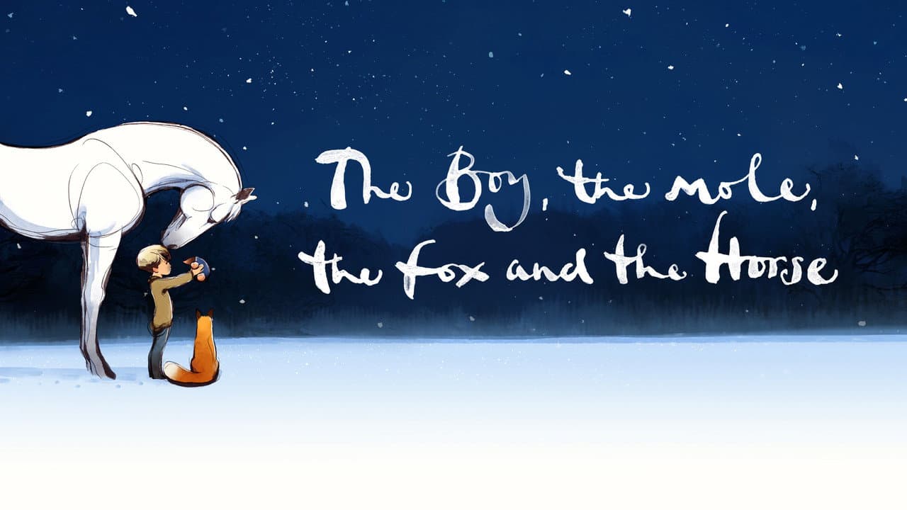 The Boy, the Mole, the Fox and the Horse — backdrops with title 2
