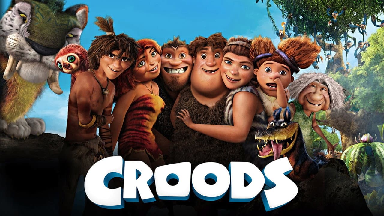 The Croods — backdrops with title 2