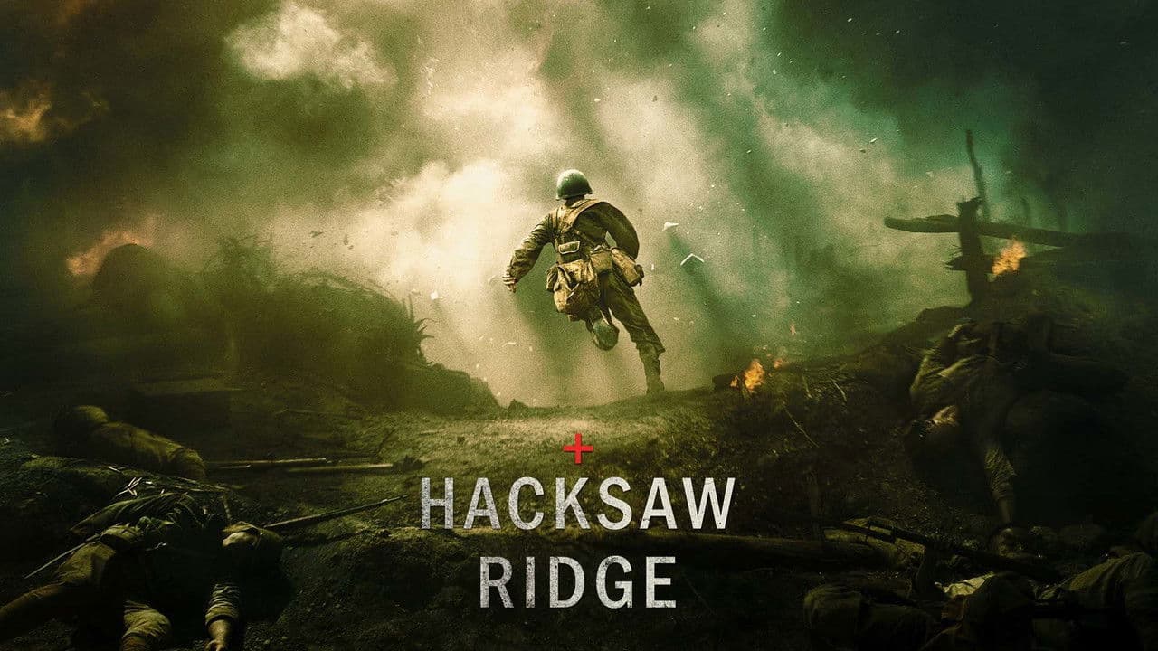 Hacksaw Ridge — backdrops with title 2