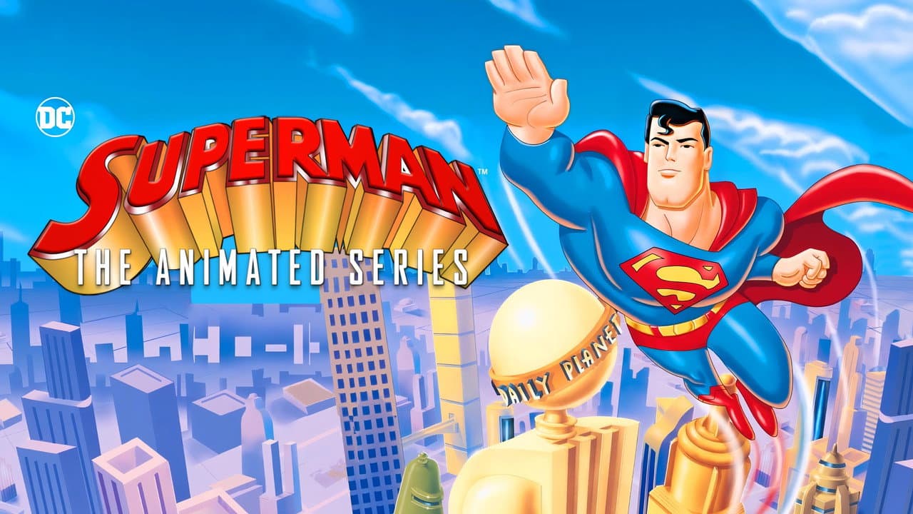 Superman: The Animated Series — backdrops with title 4