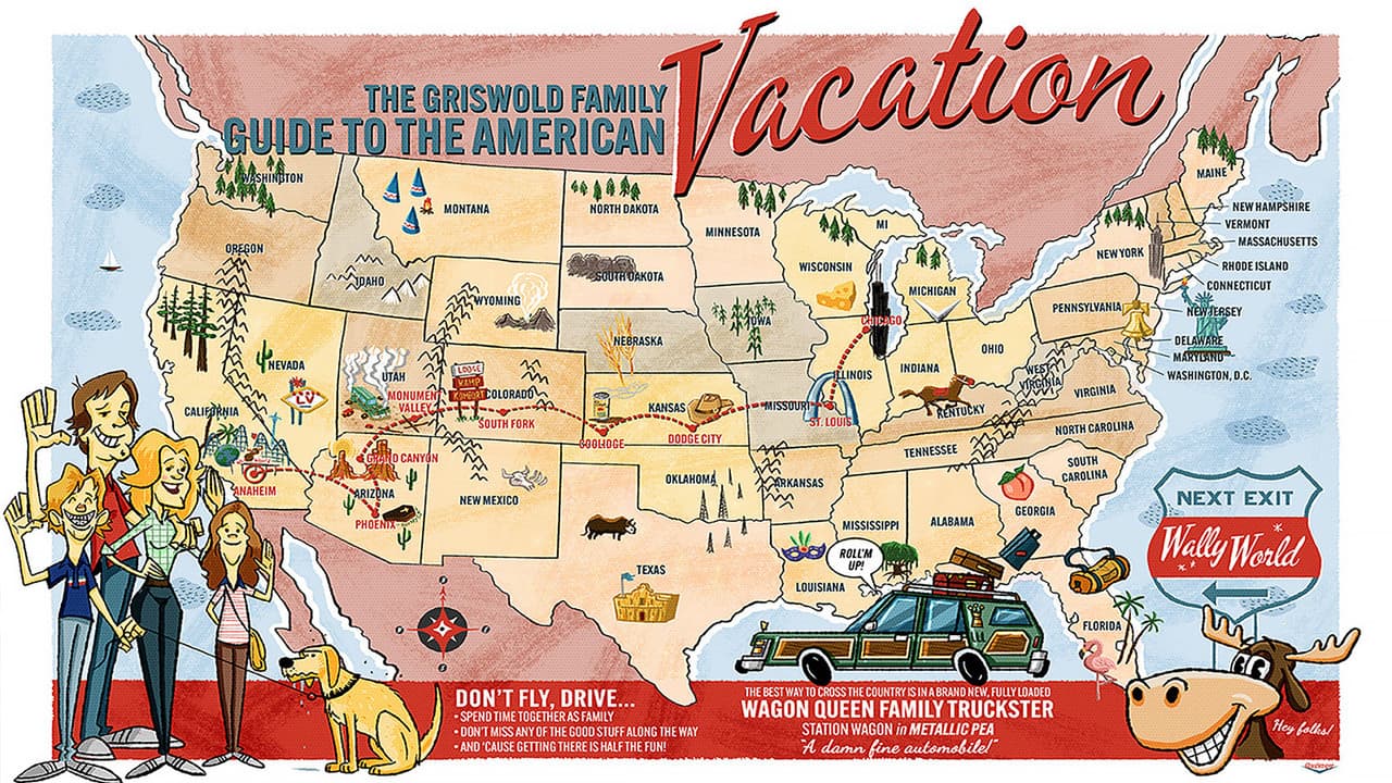 National Lampoon's Vacation — backdrops with title 5