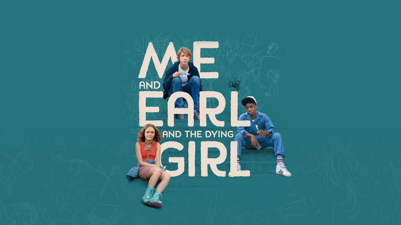 Me and Earl and the Dying Girl — backdrops with title 1