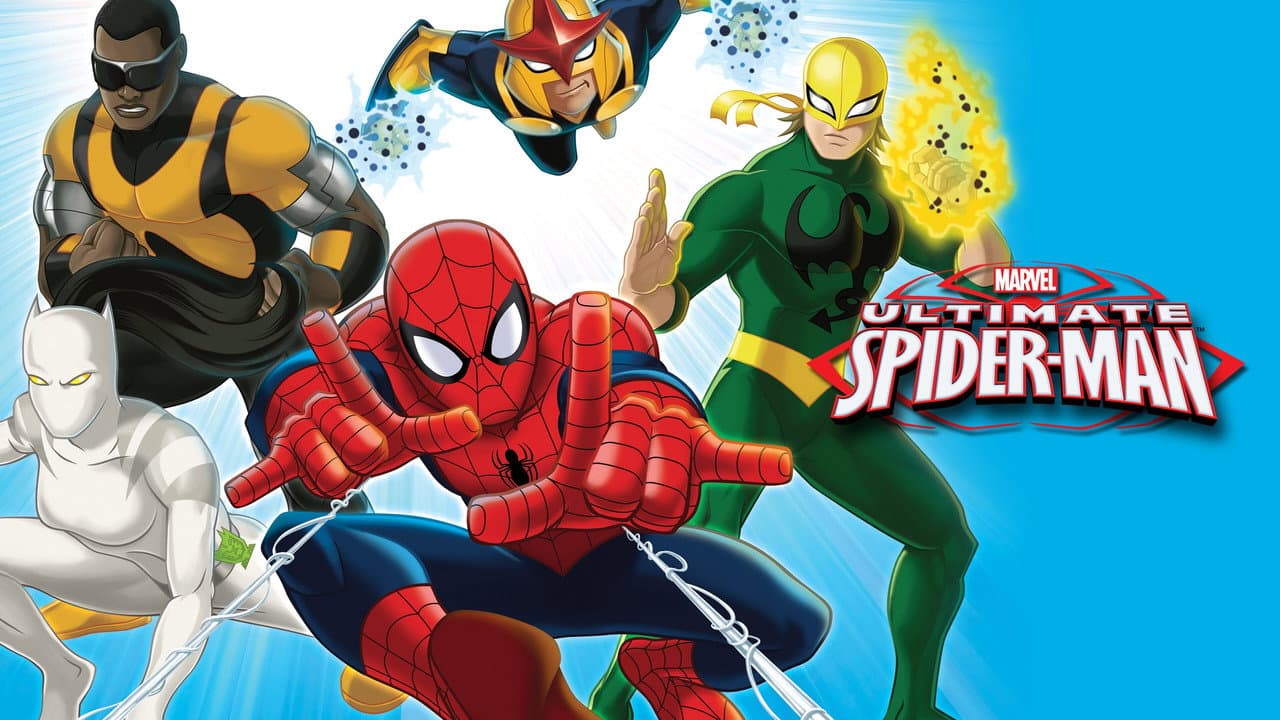 Marvel's Ultimate Spider-Man — backdrops with title 4