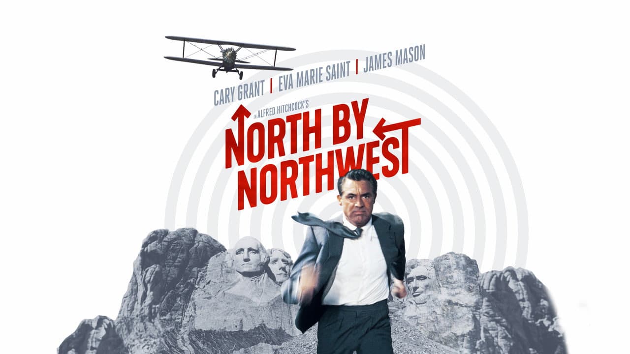 North by Northwest — backdrops with title 3