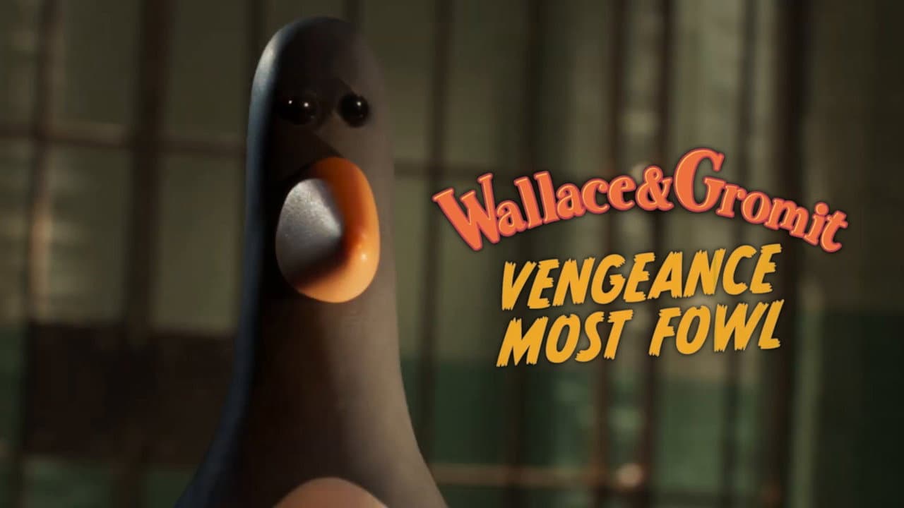 Wallace & Gromit: Vengeance Most Fowl — backdrops with title 6