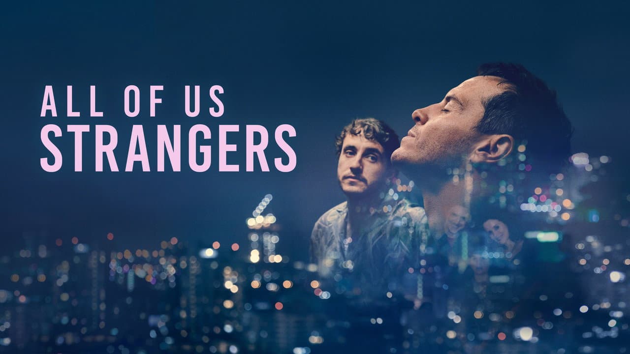 All of Us Strangers — backdrops with title 1