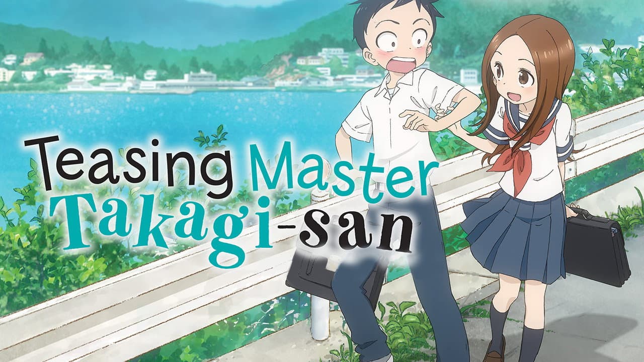 Teasing Master Takagi-san — backdrops with title 4