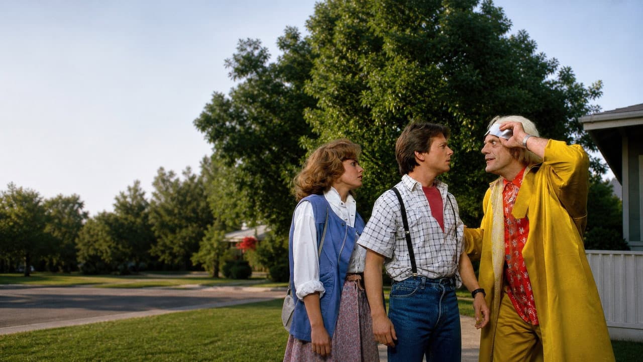 Back to the Future Part II — backdrops 6