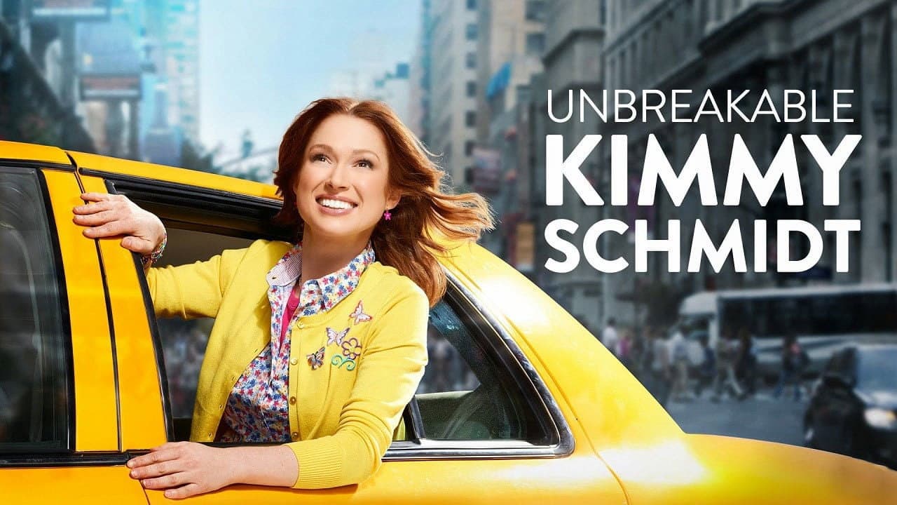 Unbreakable Kimmy Schmidt — backdrops with title 2
