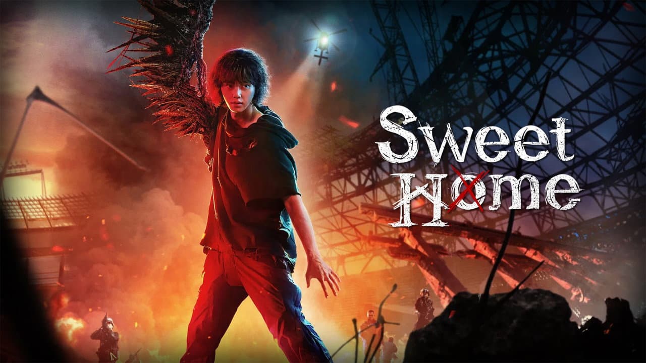 Sweet Home — backdrops with title 3