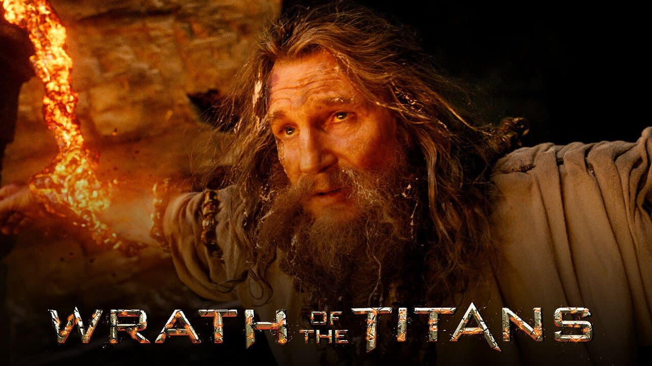 Wrath of the Titans — backdrops with title 4