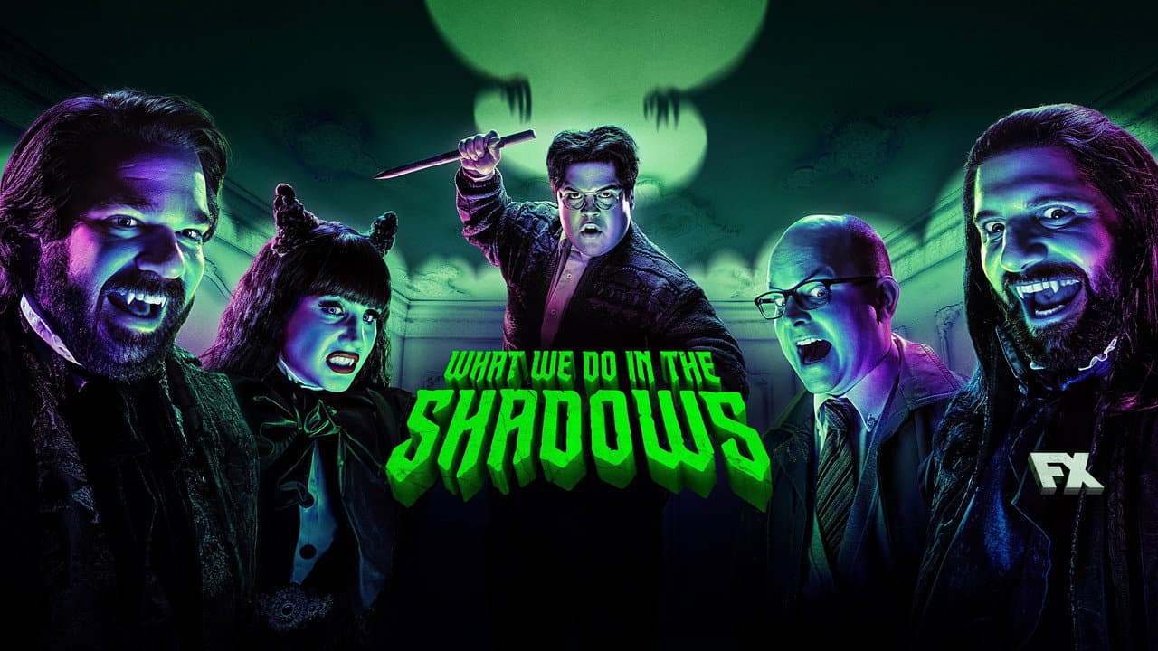 What We Do in the Shadows — backdrops with title 8