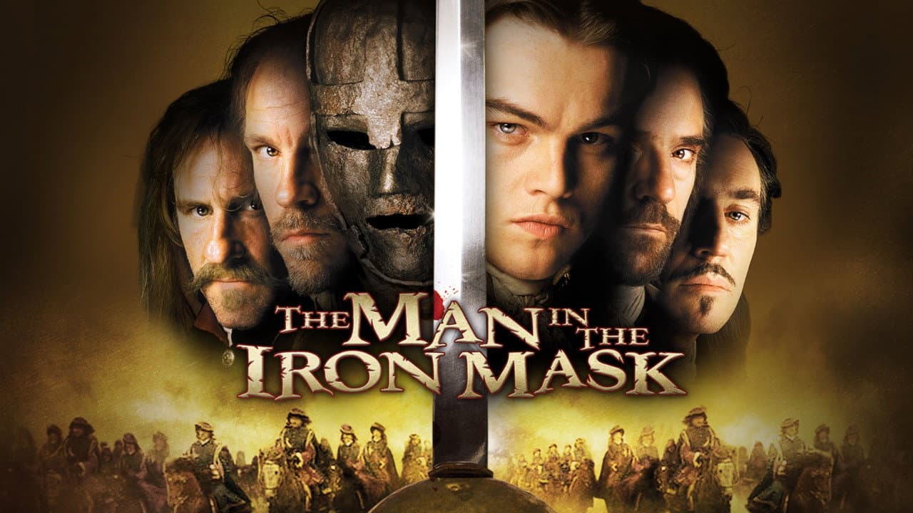 The Man in the Iron Mask — backdrops with title 6