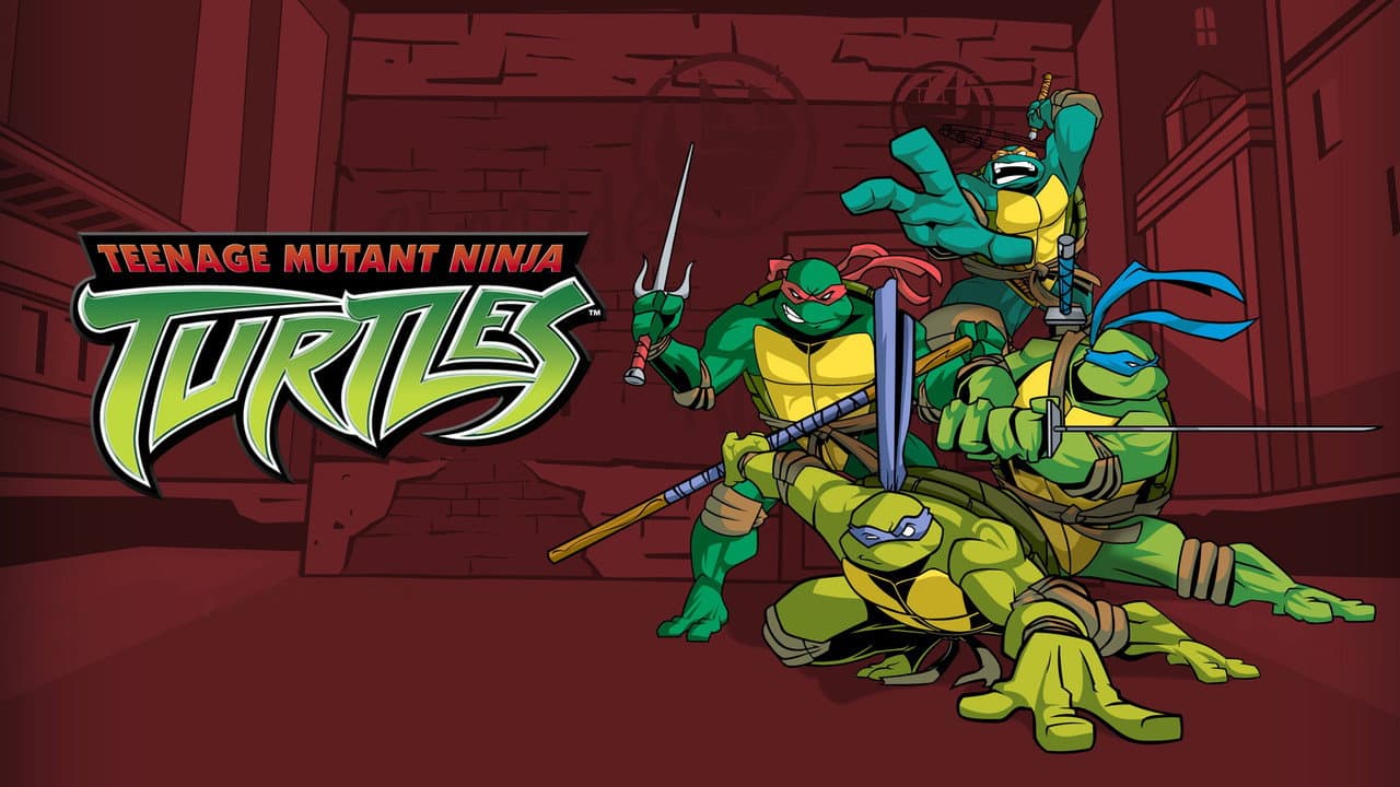 Teenage Mutant Ninja Turtles — backdrops with title 3