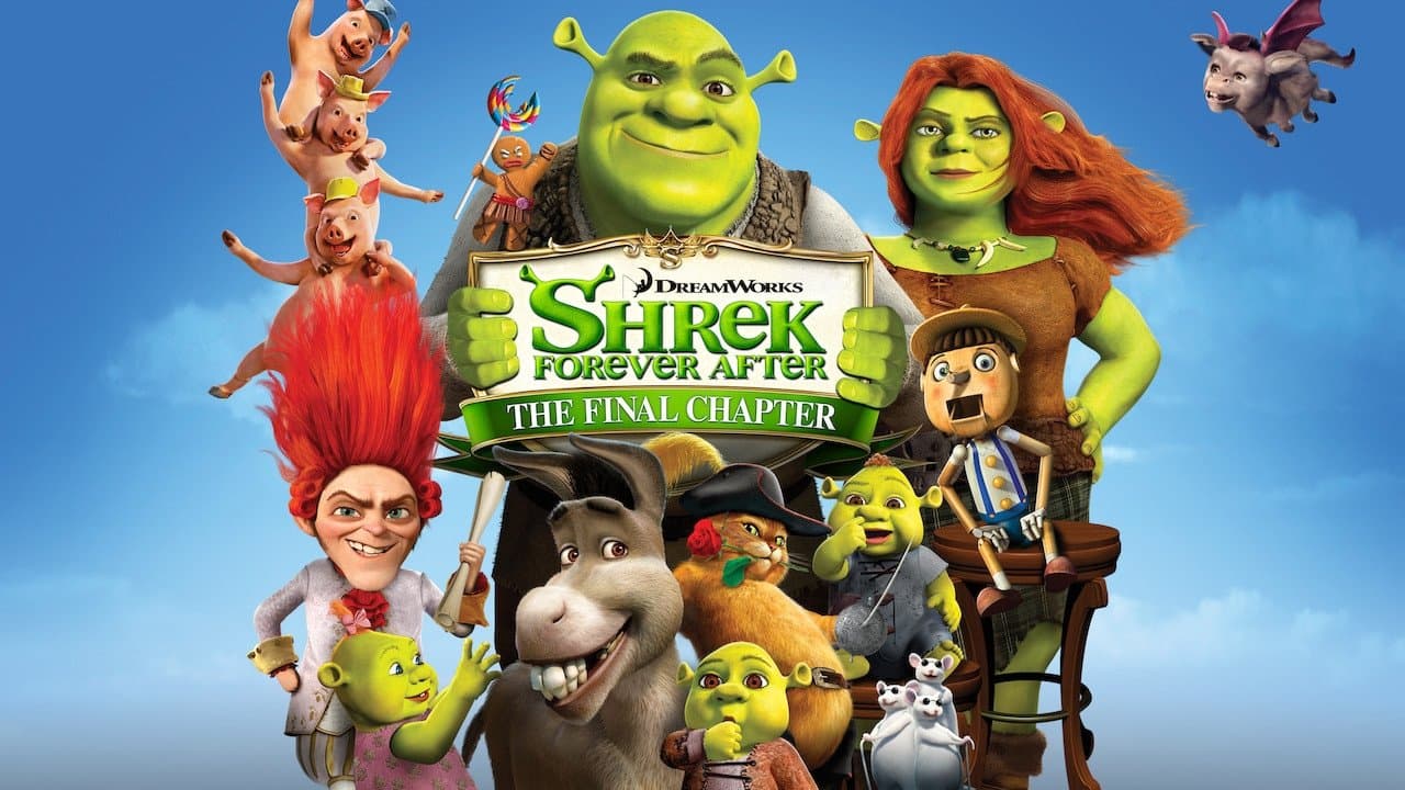Shrek Forever After — backdrops with title 3