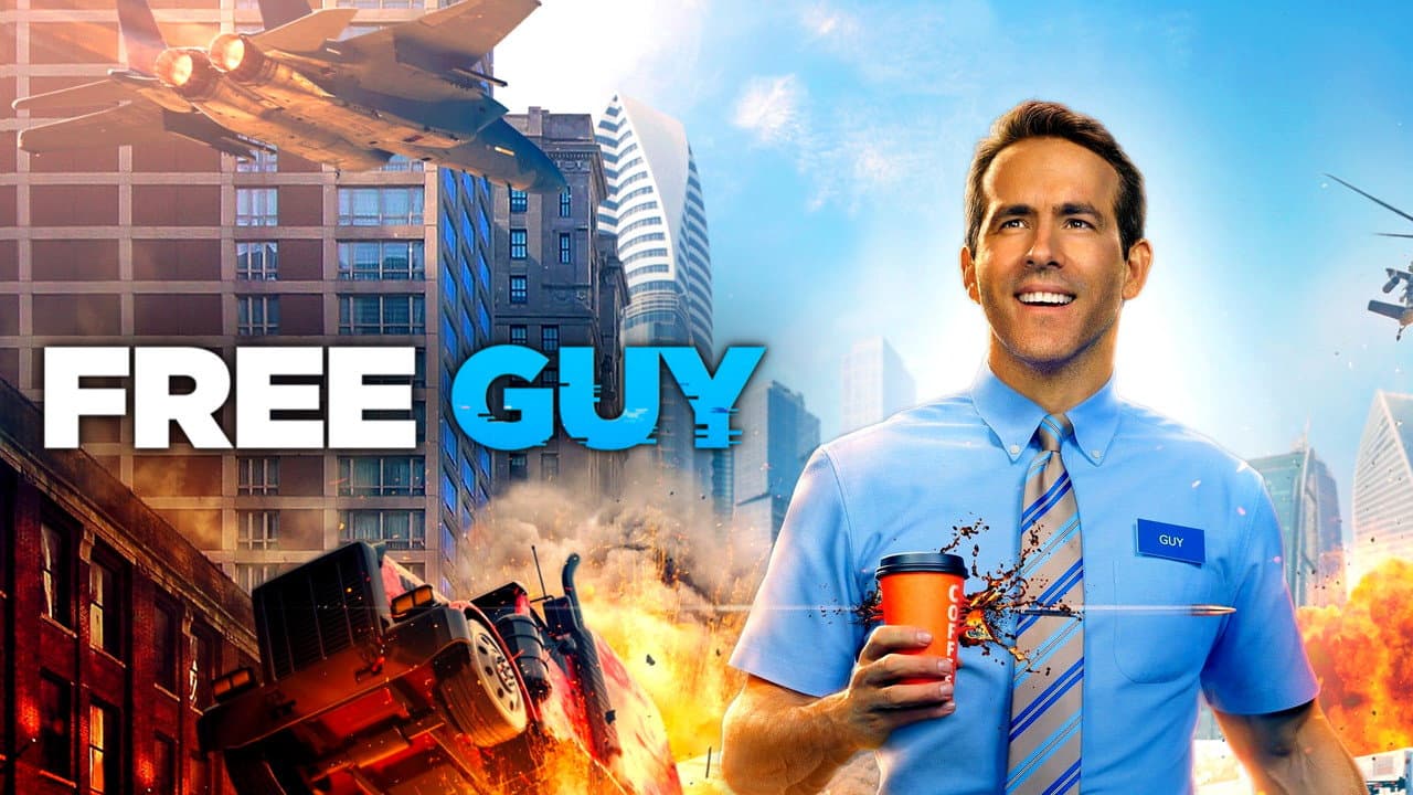 Free Guy — backdrops with title 8