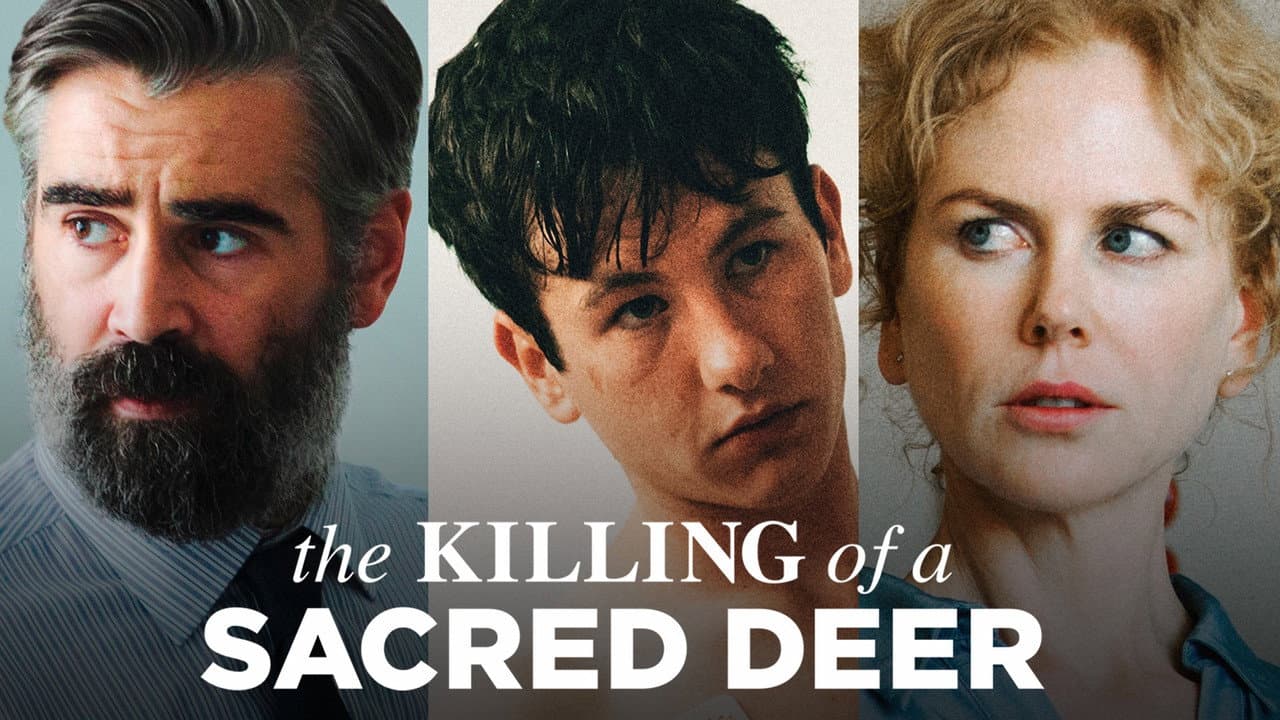 The Killing of a Sacred Deer — backdrops with title 4