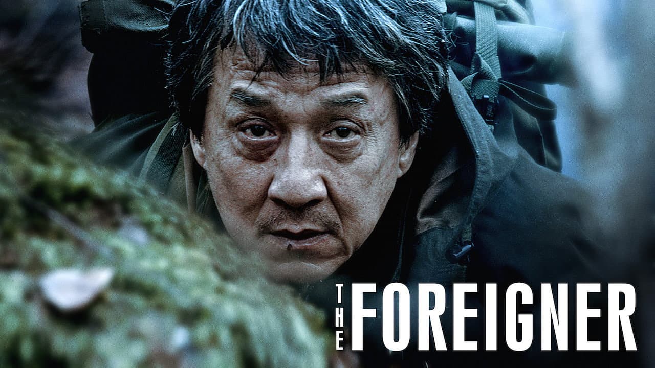 The Foreigner — backdrops with title 6