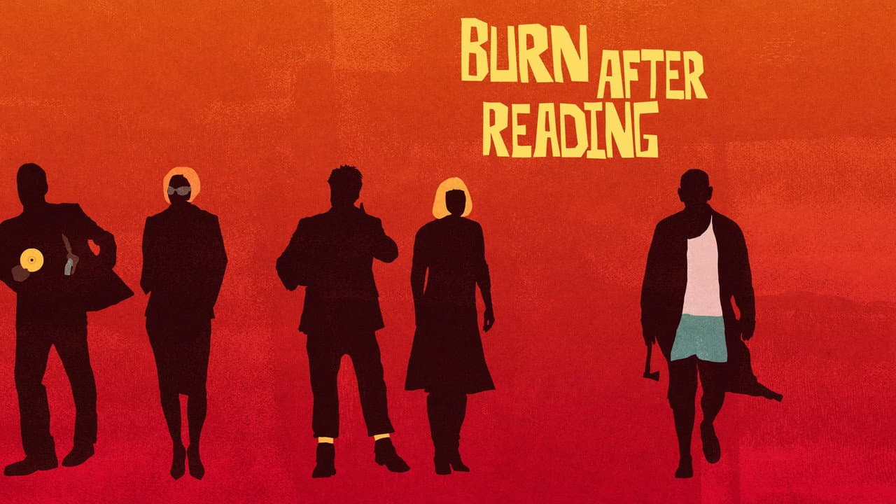 Burn After Reading — backdrops with title 3