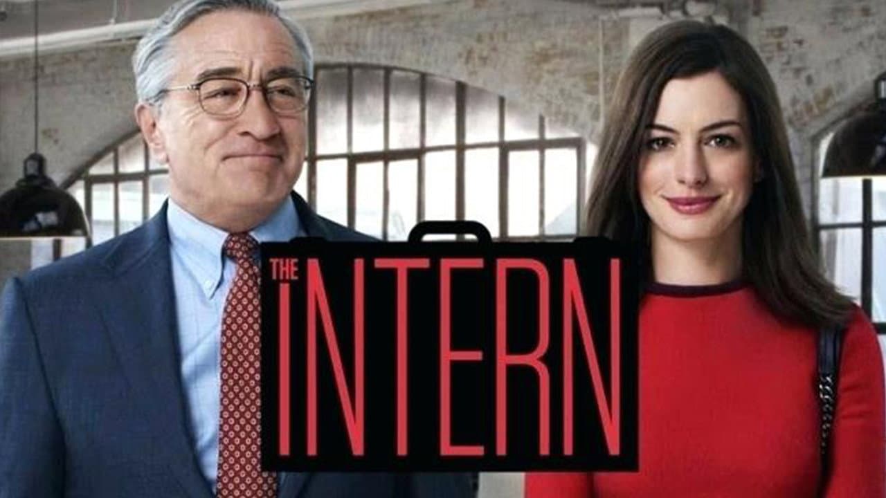 The Intern — backdrops with title 3