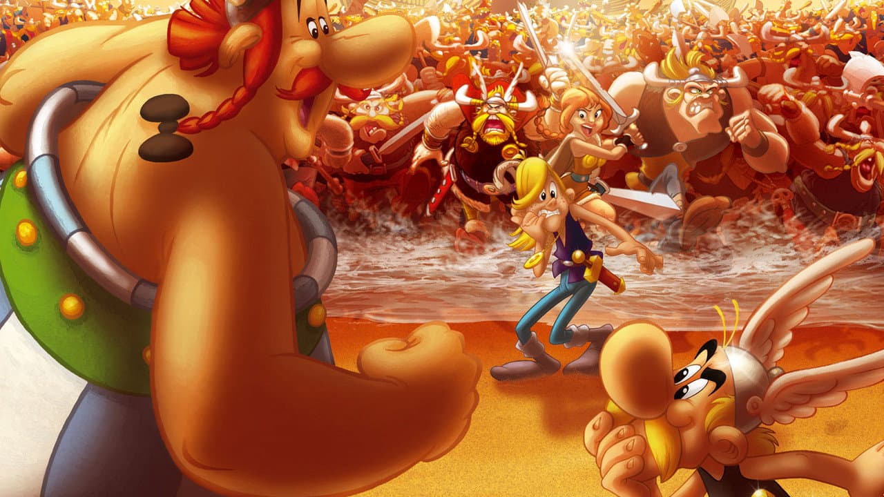 Asterix and the Vikings — backdrops 2