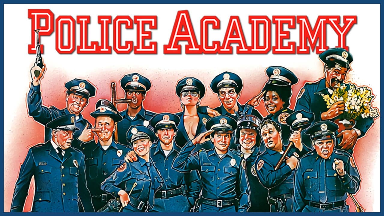 Police Academy — backdrops with title 2