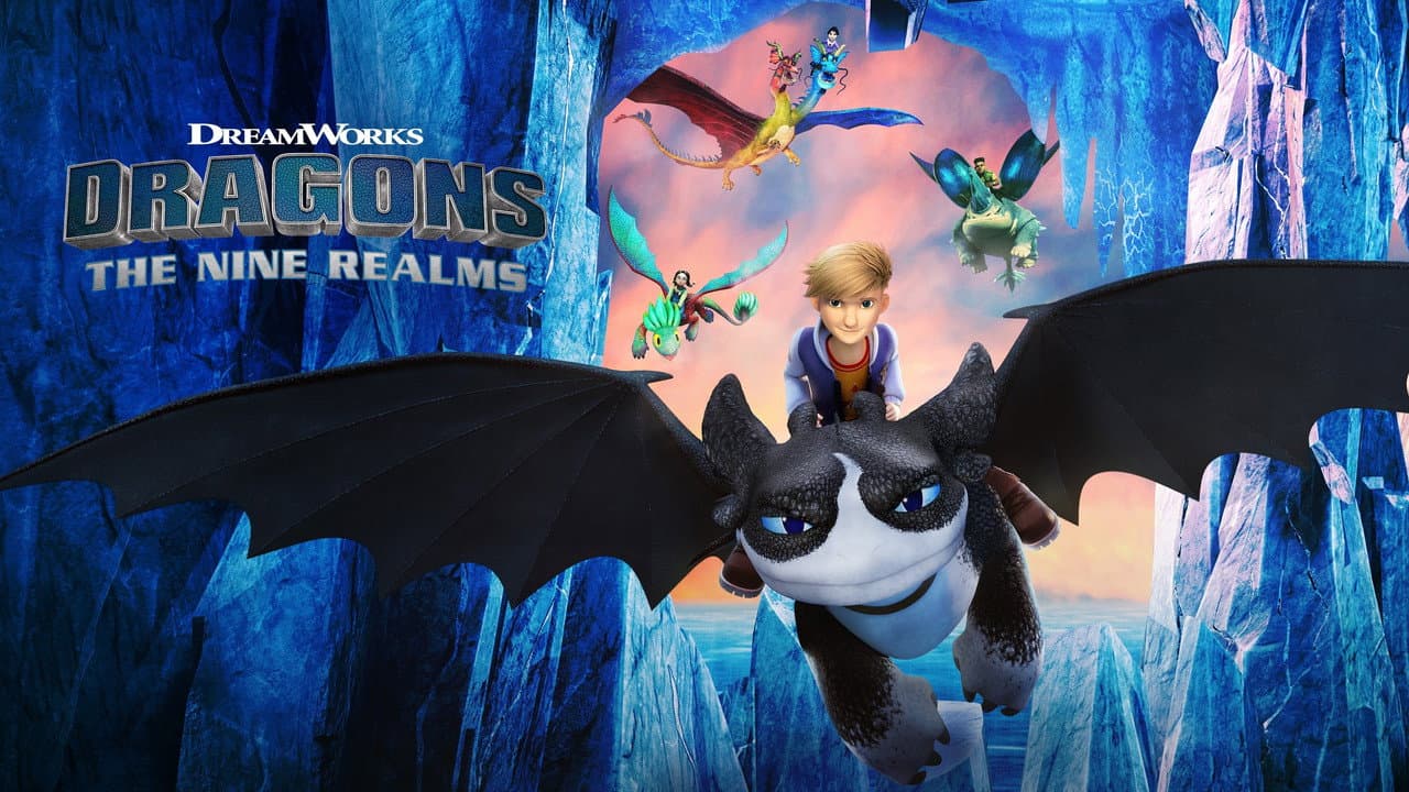 Dragons: The Nine Realms — backdrops with title 3