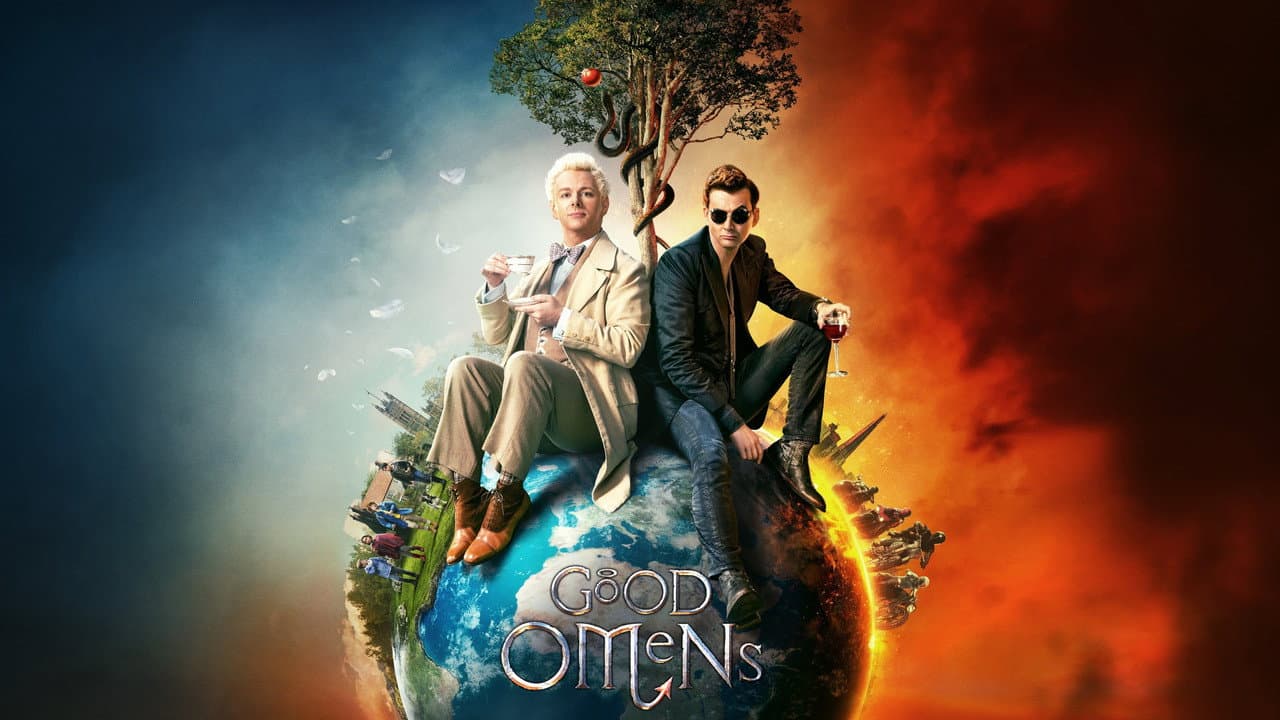 Good Omens — backdrops with title 8