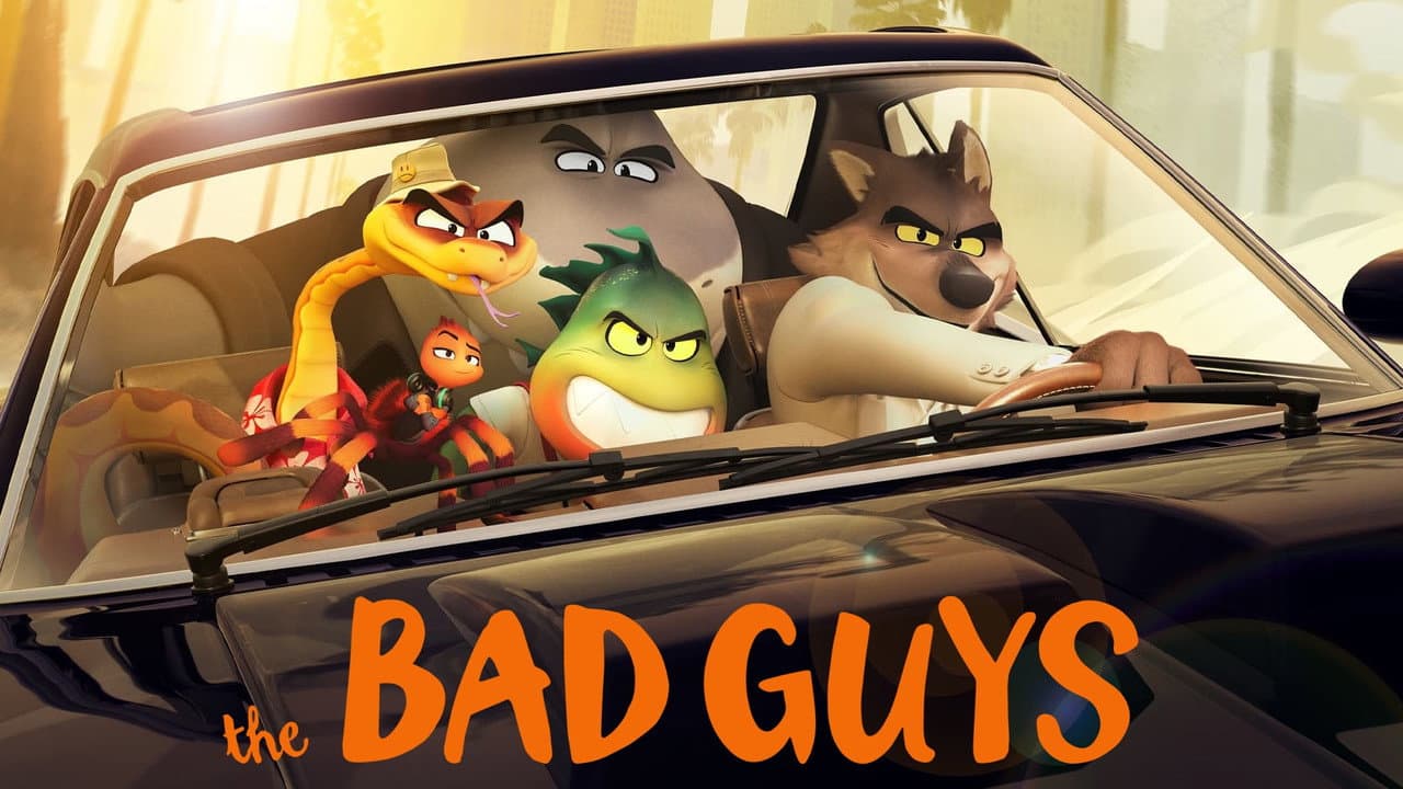 The Bad Guys — backdrops with title 8