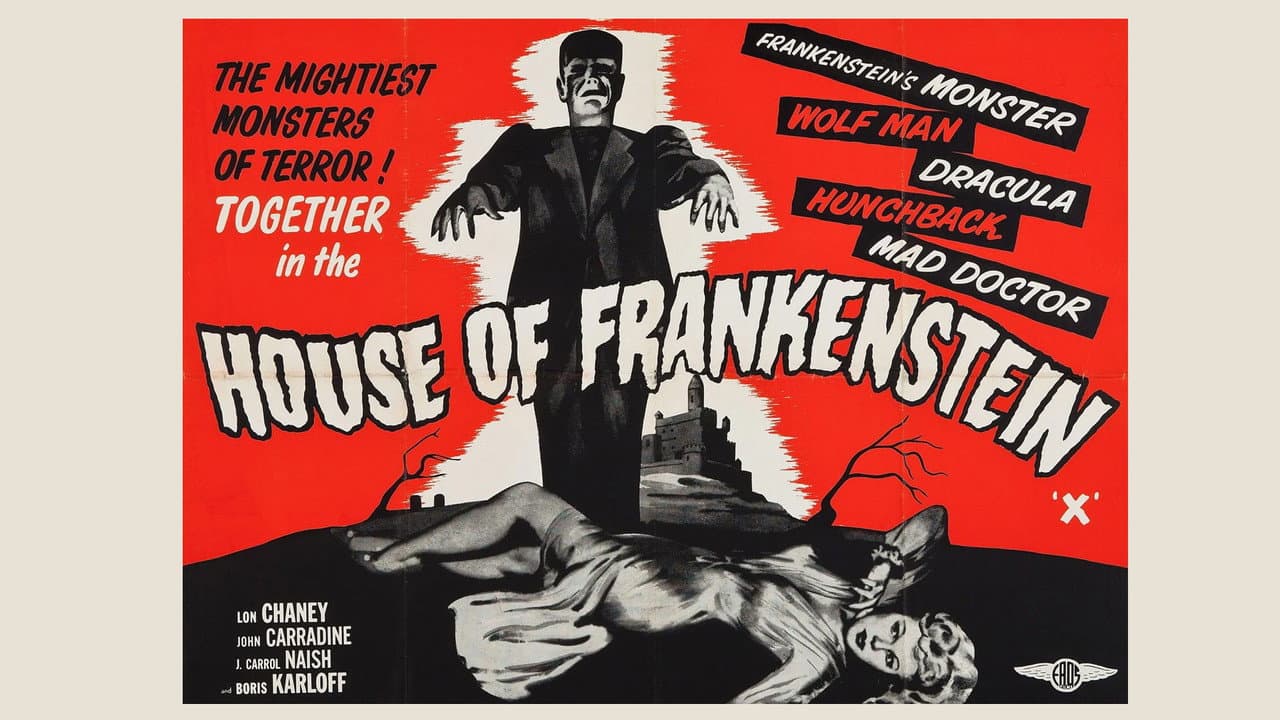 House of Frankenstein — backdrops with title 1