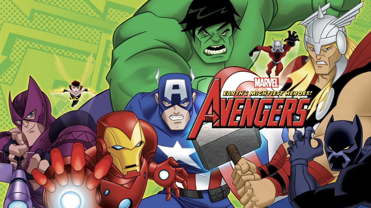 The Avengers: Earth's Mightiest Heroes — backdrops with title 5