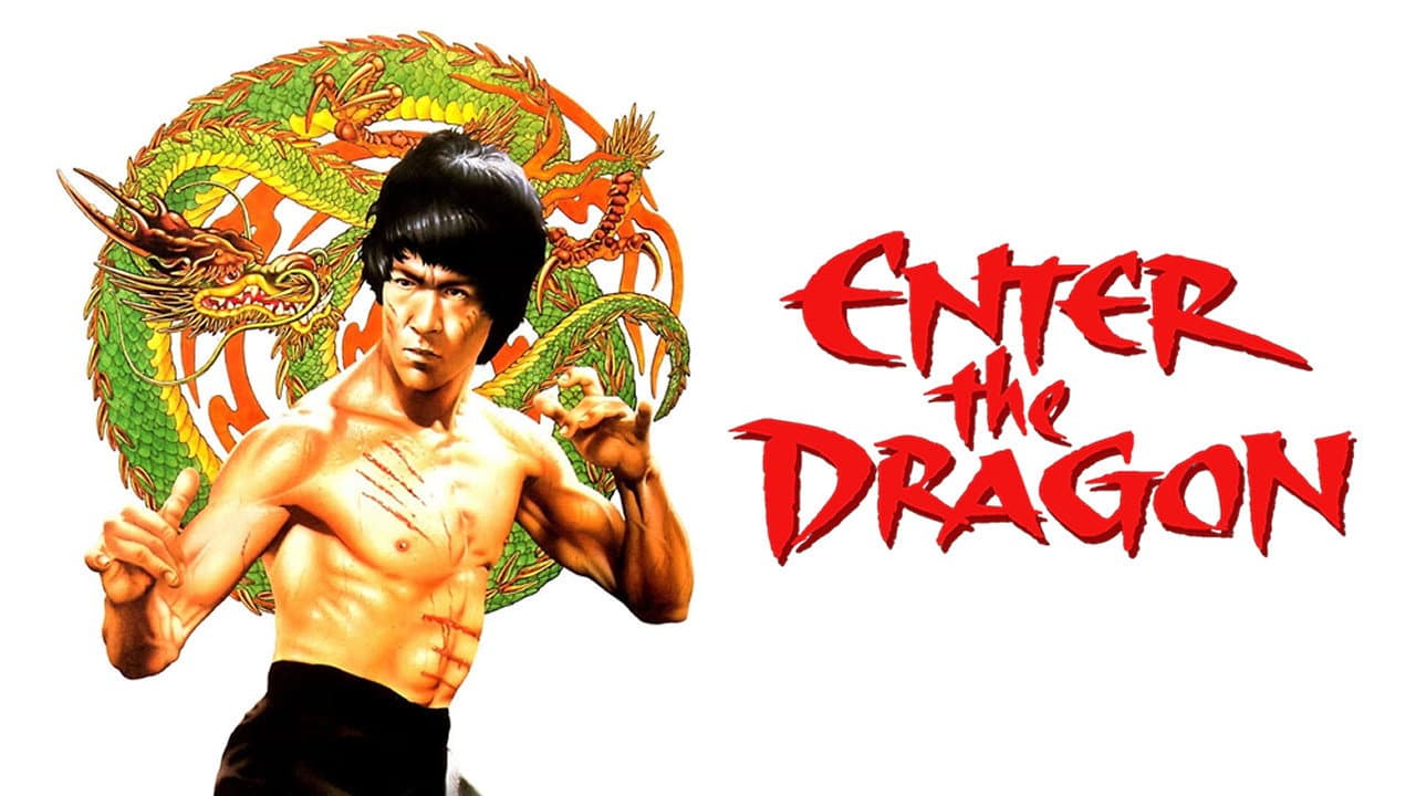 Enter the Dragon — backdrops with title 5