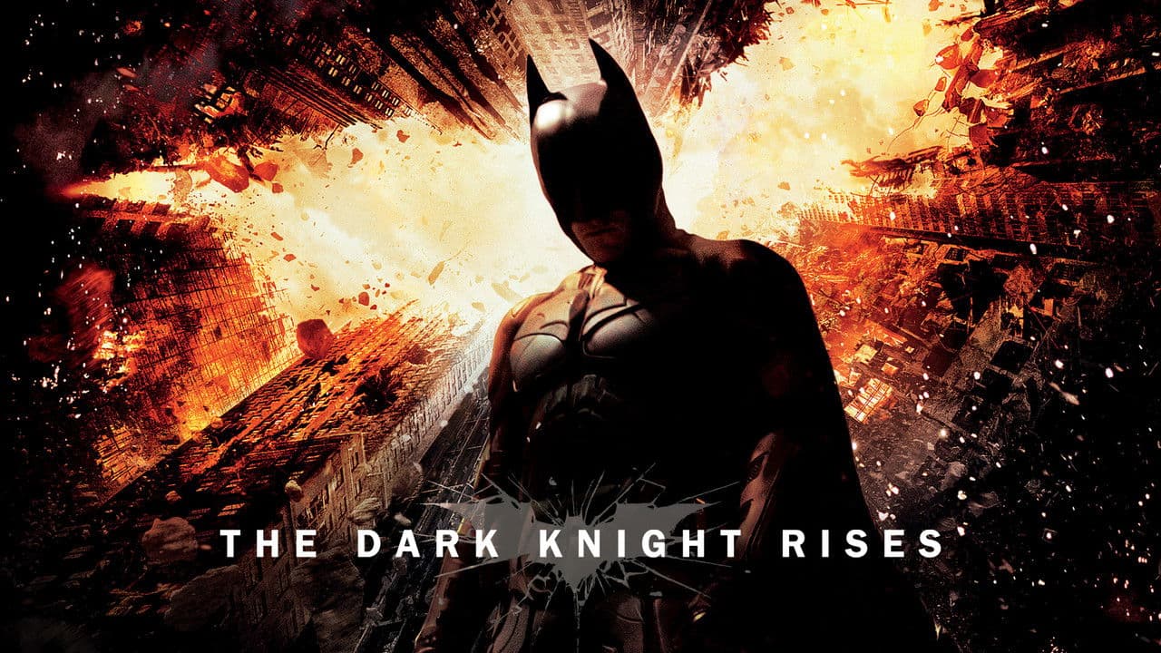 The Dark Knight Rises — backdrops with title 1