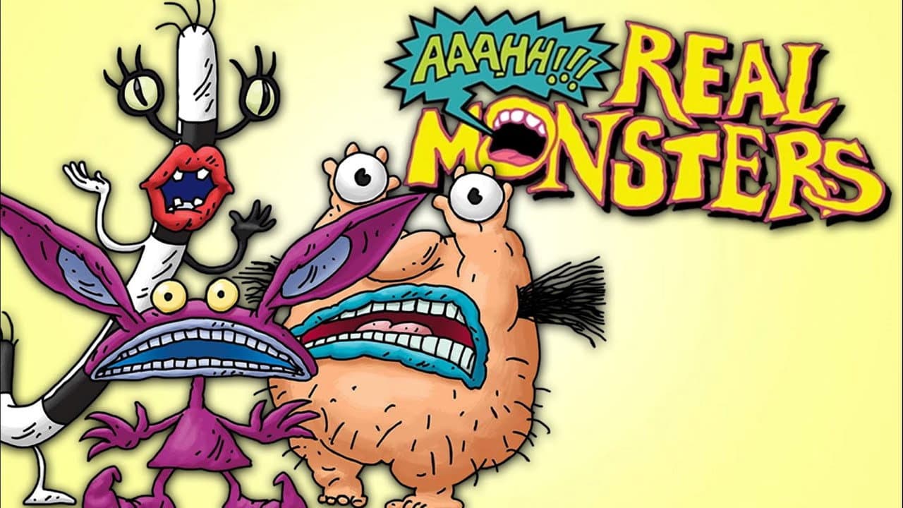 Aaahh!!! Real Monsters — backdrops with title 1