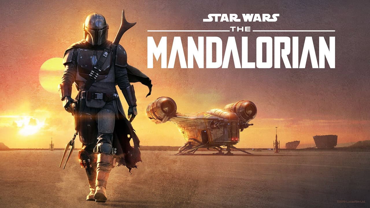 The Mandalorian — backdrops with title 5