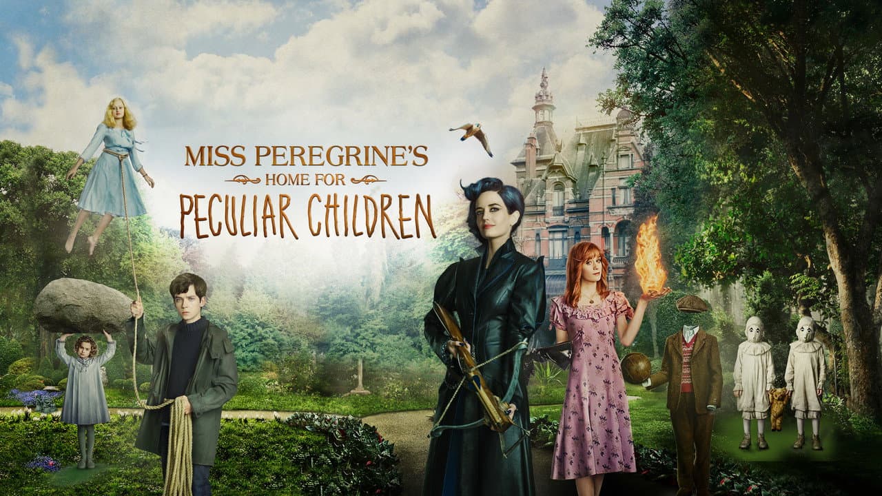 Miss Peregrine's Home for Peculiar Children — backdrops with title 2