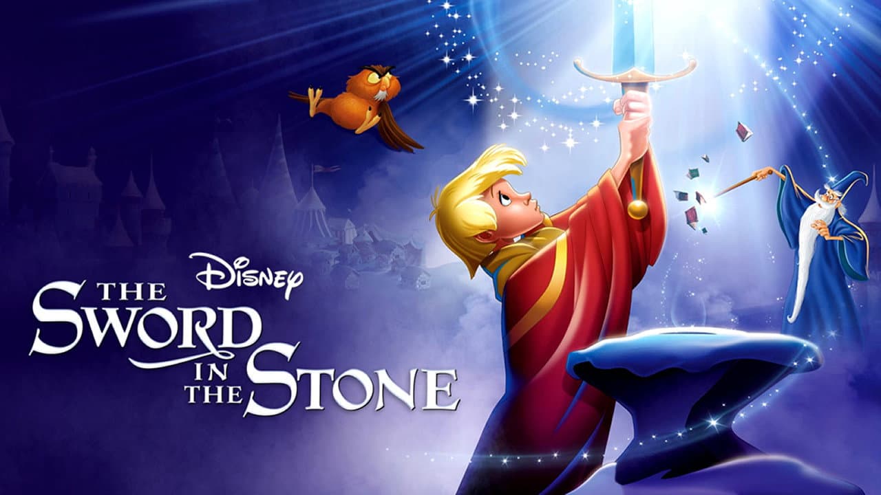 The Sword in the Stone — backdrops with title 7