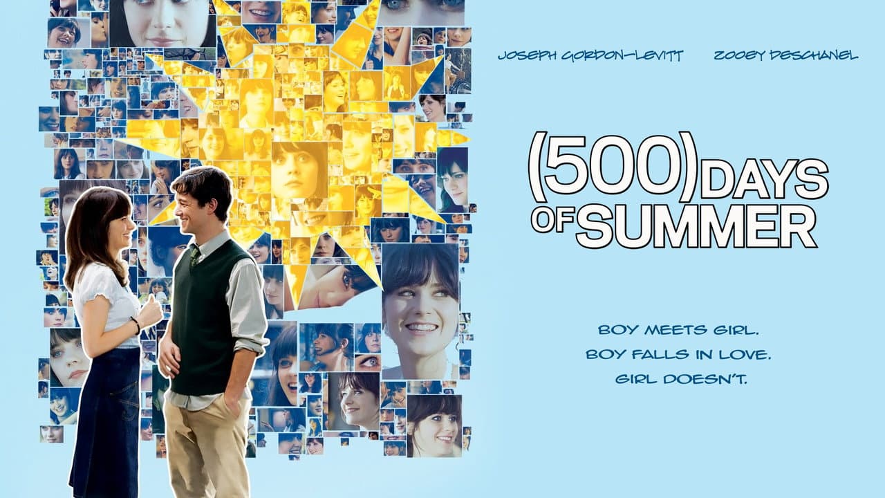 (500) Days of Summer — backdrops with title 4