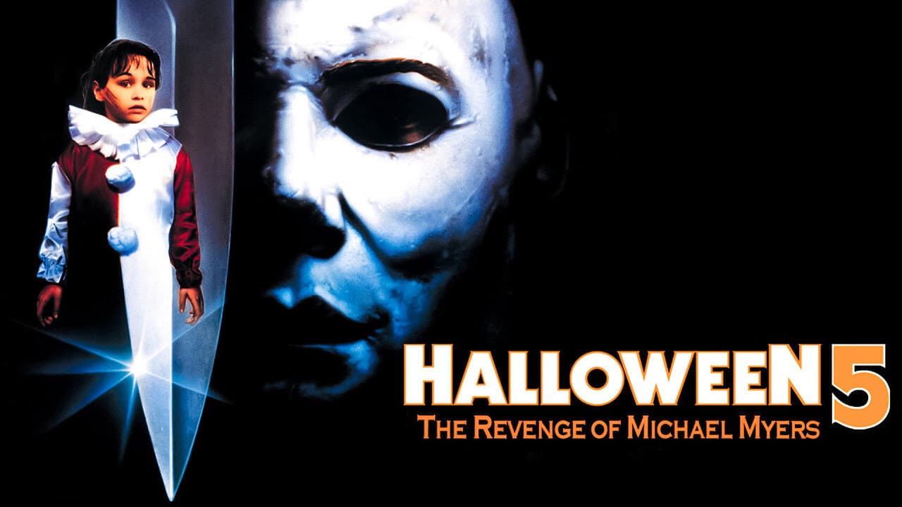Halloween 5: The Revenge of Michael Myers — backdrops with title 8