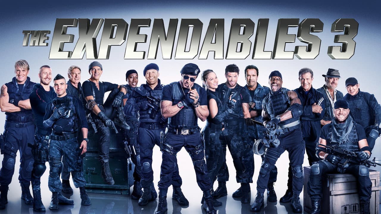 The Expendables 3 — backdrops with title 5