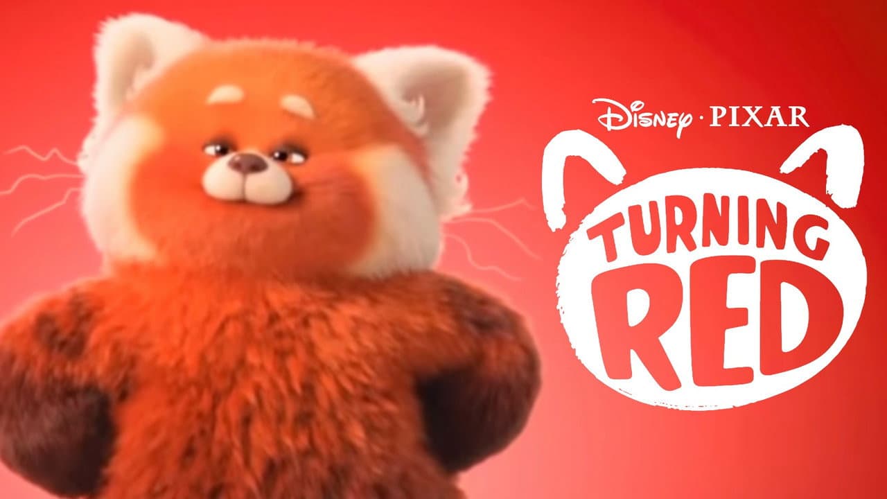 Turning Red — backdrops with title 3