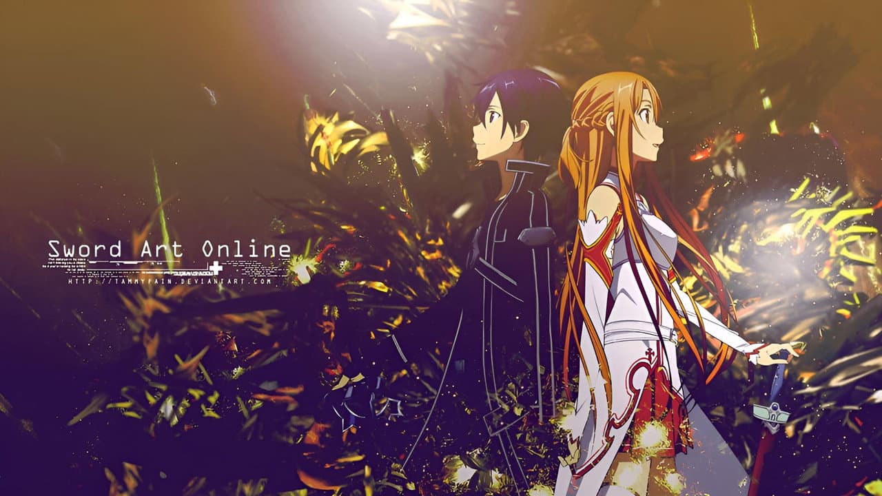 Sword Art Online — backdrops with title 4