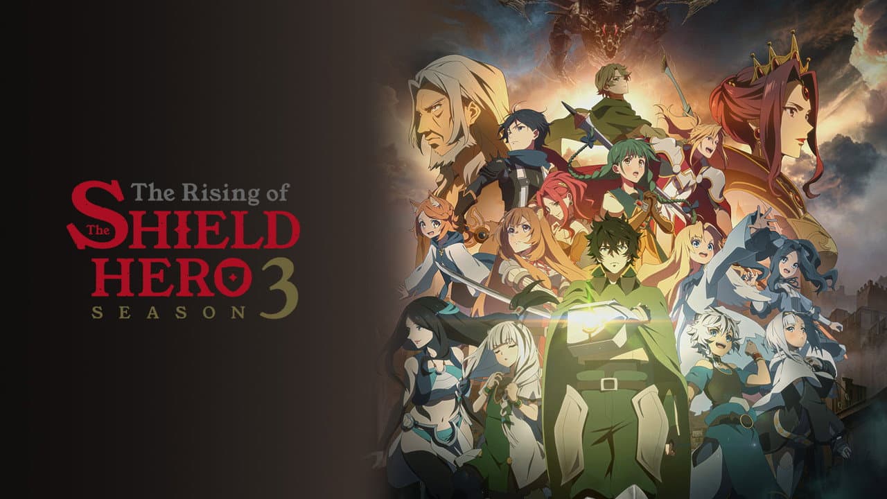 The Rising of the Shield Hero — backdrops with title 3
