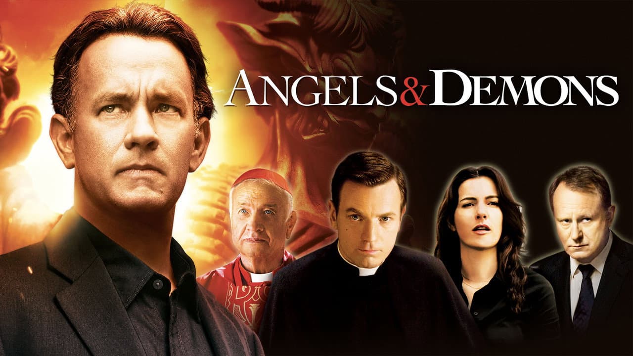 Angels & Demons — backdrops with title 3