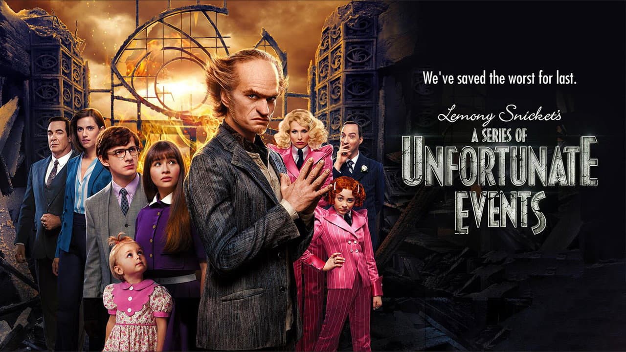 A Series of Unfortunate Events — backdrops with title 4